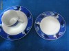Domestic Laguna- Frumos set de 6 persoane pentru ceai sau cafea din portelan