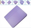 Toc din piele mov apple ipad 1 + folie husa alba expediere gratuita