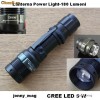 Lanterna Profy Power Light cu Led Cree 100% Lupa si Zoom (Varianta cu Baterii)