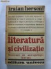 Traian Herseni - Literatura si civilizatie