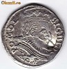 Polonia TRIPLUGROS-TROJAK argint,Sigismund III 1587-1632,moneda din salba