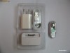 Set Economic Apple Iphone  4 4S Dock + Casti + Incarcator ( Charger ) Priza + Cablu Usb