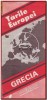 Romania anii '80 - Harta rutiera GRECIA