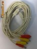 Cablu conectare pentru camere video 10 metri cu mufe RCA video-audio,mufa alimentare