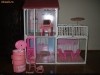 casuta Barbie,caleasca,sareta,cai,papusi,accesorii,haine