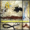 SNUR / SNURURI de OCHELARI de SOARE / VEDERE, culori: NEGRU, MARO, ALB, GALBEN