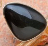 Inel foarte frumos onix negru 925!