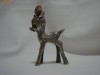 INEDIT OBIECT DECORATIV DIN ALPACA ARGINTATA INEDIT OBIECT DECORATIV DIN ALPACA ARGINTATA