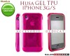 HUSA ROZ SILICON GEL IPHONE 3G 3GS - TRANSPORT GRATUIT