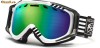 Ochelari ski snow SMITH Stance REG-BLACK WHITE HUNTSMAN-Green Sol X