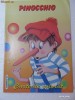 CARTE DE COLORAT CU POVESTE SI ILUSTRATII - PINOCCHIO