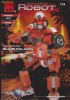 jucarie robot tip lego 201 de piese, transformers, care se transforma, jocuri educative si distractie pentru copii
