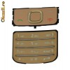 Tastatura Nokia 6700c Gold