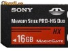 memory stick pro duo sony 16gb