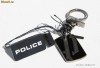Breloc vintage POLICE nou cu eticheta si cutie pentru cadou, otel inoxidabil pret catalog 50 euro