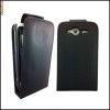 Husa / Toc Flip Piele ECO neagra pentru HTC Wildfire S G13 + Folie protectie display GRATIS Husa / Toc Flip Piele ECO neagra pentru HTC Wildfire S G13 + Folie protectie display GRATIS