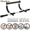IRON GYM Bara fitness / exercitii sol / usa