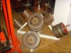 Vand discuri culturism si fitness 2Kg. Am de la 1Kg pana la 25 de Kg pentru bara olimpica 50mm