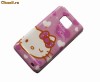 husa  HELLO KITTY  SAMSUNG GALAXY 2  i9100 + folie ecran + expediere gartuita