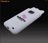 husa HELLO KITTY  cu urechi pt SAMSUNG GALAXY 2  i9100 WHITE