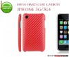 HUSA ROSIE RED CARBON HARD CASE IPHONE 3G 3GS - TRANSPORT GRATUIT
