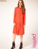Rochita Asos Petite stil camasa larga masura 36 si 34 culoare caramizie Rochita Asos Petite stil camasa larga masura 36 si 34 culoare caramizie