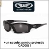 Ochelari de soare Sunsation 2, fumurii, produsi de Global Vision - SUA ; Cadou : un saculet pentru protectie !