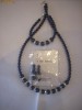 SUPERB SET CU PIETRE SI PERLE SWAROVSKI