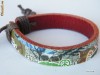 Bratara din Piele, Hand Made, African Tribal, Fashion,  NOU !!!