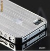 carcasa spate metal iphone 4 gri aluminiu 4s