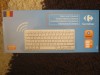 Tastatura CBK01 fara fir Bluetooth pentru o mai mare libertate de utilizare fara interferente .