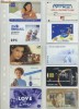 Cartele telefonice-colectie cartele reclame cosmetice-lot 7