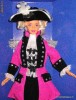 George Washington Barbie 1996 - papusa de colectie deosebita, editie exclusiva FAO Schwarz in seria American Beauties Collection
