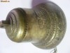 CLOPOT MASIV BRONZ,foarte VECHI,original,tonalitate impunatoare,GRAVAT