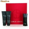 Giorgio Armani Code Men SET 75ml parfum EDT + 75ml aftershave balsam + 75ml gel dus