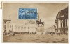 RFL 1948 ROMANIA ilustrata maxima rara statuia Carol I Bucuresti - timbru Mihai I - Vederi
