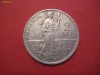MONEDE ROMANIA - MONEDA 2 LEI 1914 - ARGINT - 10 GR