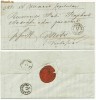 RFL ROMANIA TRANSILVANIA 1865 plic oficial cu stampile austriece rare din Alba-Iulia, Cluj si Mociu