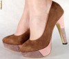 Pantofi maro casual pumps dama/dame/femei cu toc (cod HA-015) Pantofi maro casual pumps dama/dame/femei cu toc (cod HA-015)