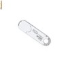Memorie flash USB 4GB Microdia Vogue alb, CMP-XRAM4GB-VOG-WE-MIC