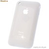 Carcasa rama fata cromata nichelata metalica mijloc miez corp sasiu capac spate baterie acumulator Apple iPhone 3gs Alba 16GB Originala Noua Sigilata