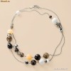 Colier dama FOSSIL JF84921 cu margele, nou cu eticheta in cutie proprie Fossil, pret catalog 80 euro - IN STOC - Colier dama FOSSIL JF84921 cu margele, nou cu eticheta in cutie proprie Fossil, pret catalog 80 euro - IN STOC -