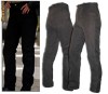 Pantaloni Moto Chopper Piele Dama TSCHULL 994BCLK-Sigilati-XXS/XS-Germania