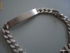 BRATARA ARGINT MASIV  CU PLACUTA -PT NUME- 21,55 GR