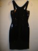 ROCHIE  HERVE  LEGER  BLACK CU PAIETE