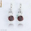 Cercei Swarovski 18k  placati