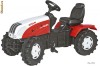 Tractor Cu Pedale Copii ROLLY TOYS 035304 Alb Rosu