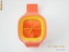 Ceas Silicon Fashion Unisex  ss.com Portocaliu Orange