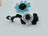 Inele Reglabil ag. Tibetan cu Onix si Marcasite, Bijuterii / Inele fashion NOU!!!