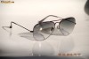 Ochelari de soare Ray-Ban  Aviator Large Metal RB 3025 072/32  gunmetal / violet
